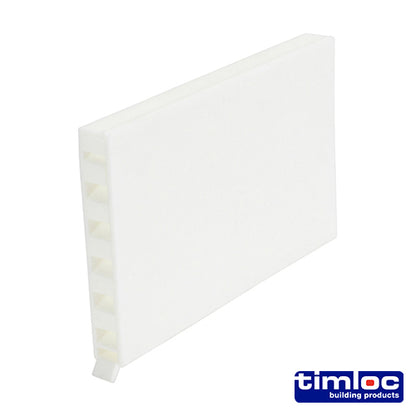 Timloc Cavity Wall Weep Vent White - 65 x 10 x 100mm - Image