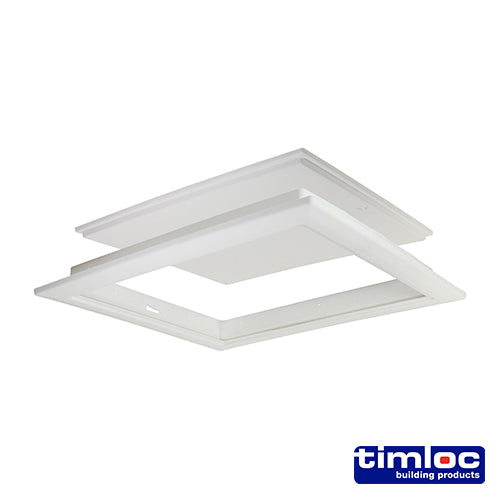 Timloc Loft Access Door Drop-in White - 562 x 665mm - Image