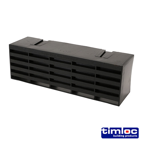 Timloc Airbrick Plastic Black - 215 x 69 x 60mm - Image