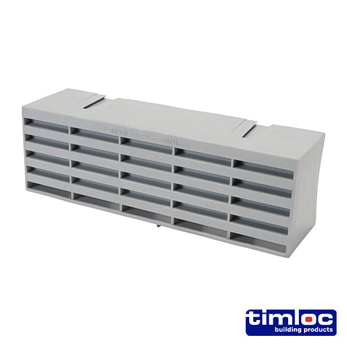 Timloc Airbrick Plastic Grey - 215 x 69 x 60mm - Image