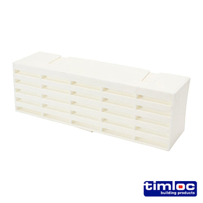 Timloc Airbrick Plastic White - 215 x 69 x 60mm - Image