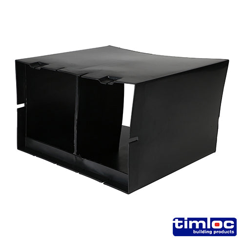 Timloc Through-Wall Cavity Sleeve for Two Airbricks Stacked - 229 x 152mm - Image
