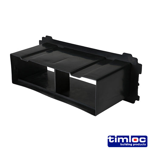 Timloc Through-Wall Cavity Sleeve Extension Black - + 90mm - Image