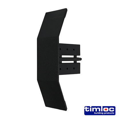 Timloc Ambi-Verge Eaves Starter Black - 155 x 105mm - Image