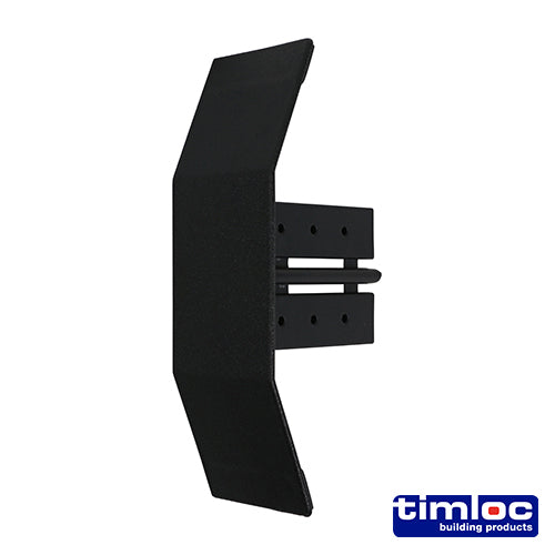 Timloc Ambi-Verge Eaves Starter Black - 155 x 105mm - Image