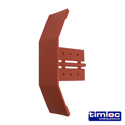 Timloc Ambi-Verge Eaves Starter Terracotta - 155 x 105mm - Image