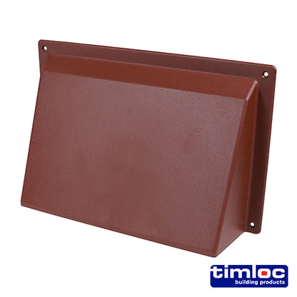 Timloc External Cowl  Brown - 255 x 160mm - Image