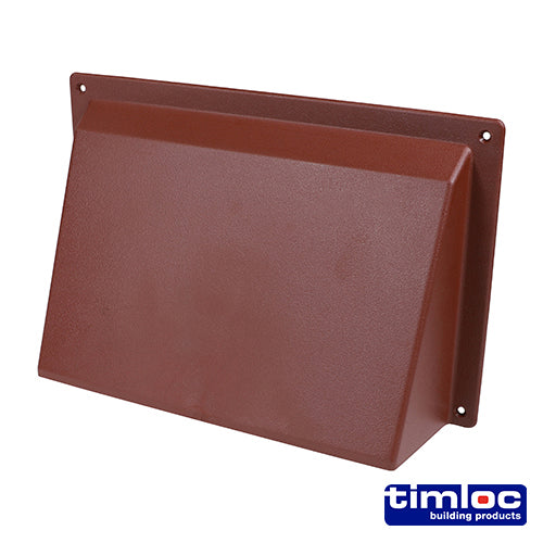 Timloc External Cowl  Brown - 255 x 160mm - Image