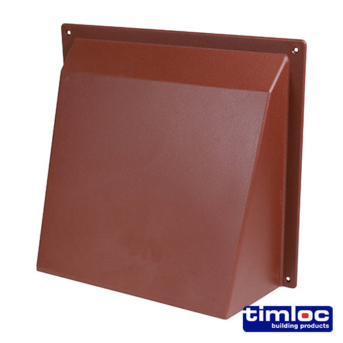 Timloc External Cowl  Brown - 255 x 230mm - Image