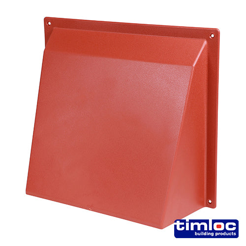 Timloc External Cowl  Terracotta - 255 x 230mm - Image