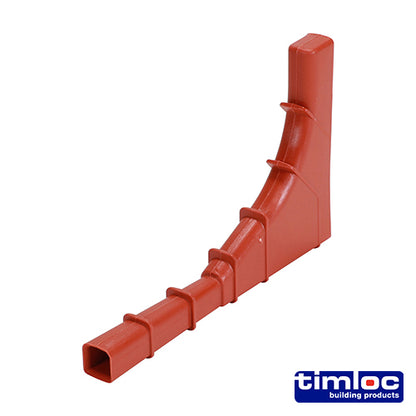 Timloc Invisiweep Wall Weep Terracotta - 65 x 10 x 102mm - Image