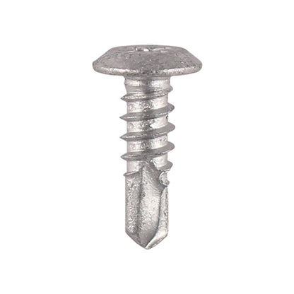TIMCO Self-Drilling Metal Framing Low Profile Pan Head Exterior Silver Screws - 4.8 x 16 - Image