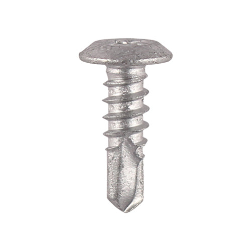 TIMCO Self-Drilling Metal Framing Low Profile Pan Head Exterior Silver Screws - 4.8 x 16 - Image