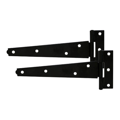 TIMCO Light Tee Hinges Black - 4" - Image