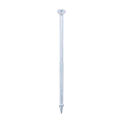 TIMCO Self-Drilling Wing-Tip Steel to Timber Light Section Silver Screws  - 5.5 x 150 - Image