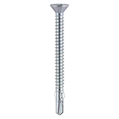 TIMCO Self-Drilling Wing-Tip Steel to Timber Light Section Silver Screws  - 5.5 x 50 - Image