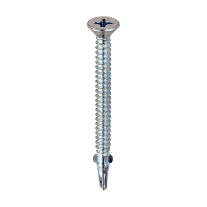 TIMCO Self-Drilling Wing-Tip Steel to Timber Light Section Silver Screws  - 5.5 x 65 - Image
