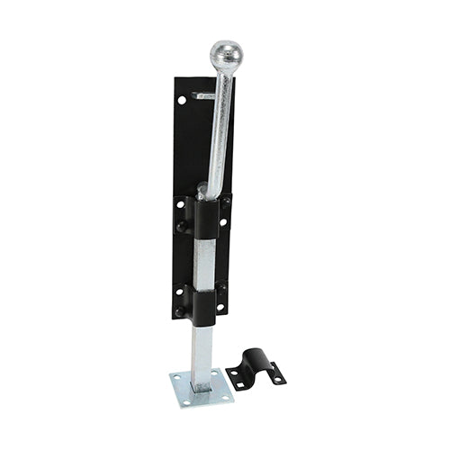 TIMCO Monkey Tail Bolt Black - 12" - Image