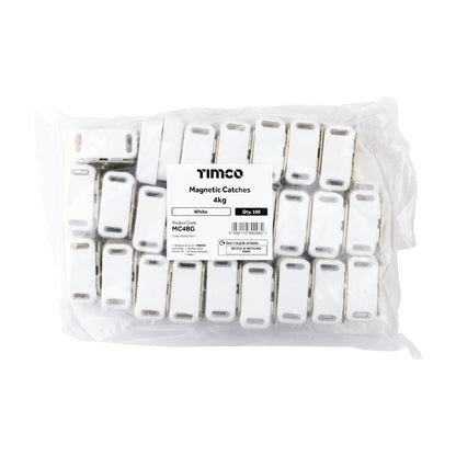 TIMCO Magnetic Catches White - 4kg - Image