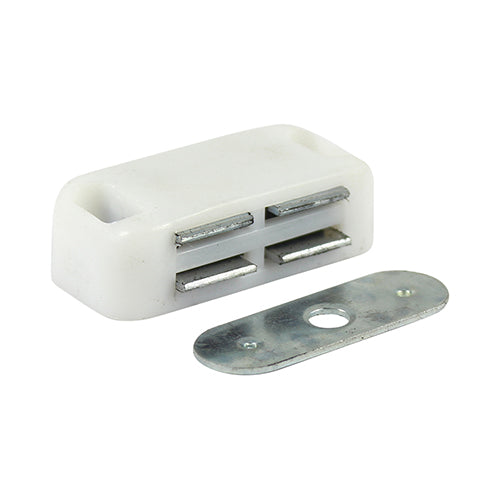 TIMCO Magnetic Catches White - 4kg - Image