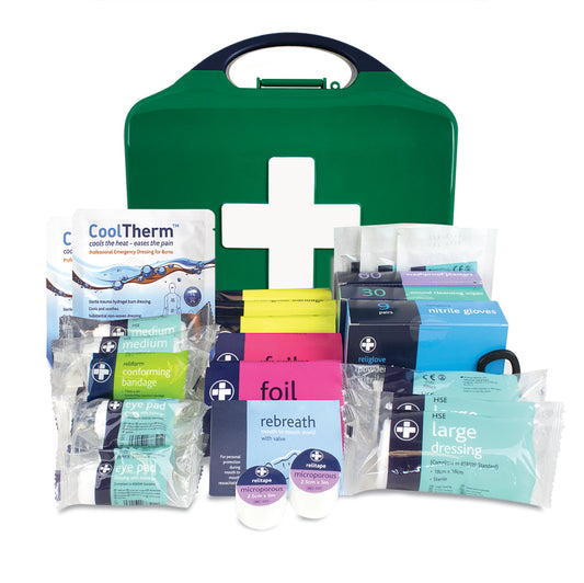 TIMCO Workplace First Aid Kit British Standard Compliant - Medium - Image