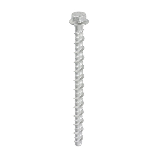 TIMCO Multi-Fix Bolts Hex Flange Head Exterior Silver - 6.0 x 100 - Image
