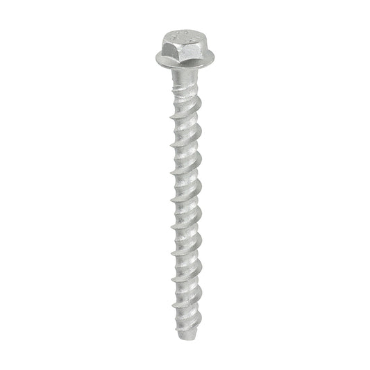 TIMCO Multi-Fix Bolts Hex Flange Head Exterior Silver - 6.0 x 75 - Image