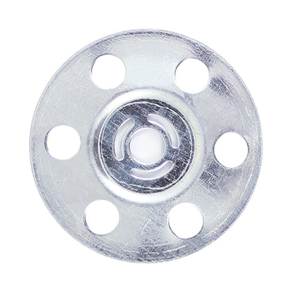 TIMCO Metal Insulation Discs Galvanised - 35mm - Image