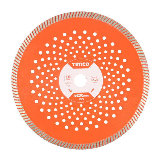 TIMCO Premium Diamond Blade Continuous  - 230 x 22.2 - Image