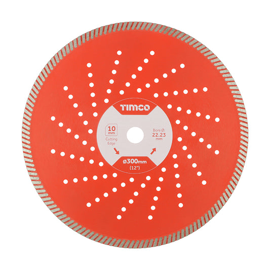 TIMCO Premium Diamond Blade Continuous  - 300 x 22.2 - Image
