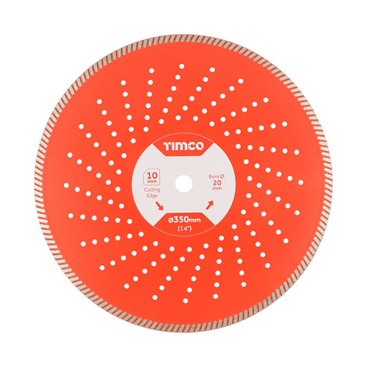 TIMCO Premium Diamond Blade Continuous - 350 x 20 - Image