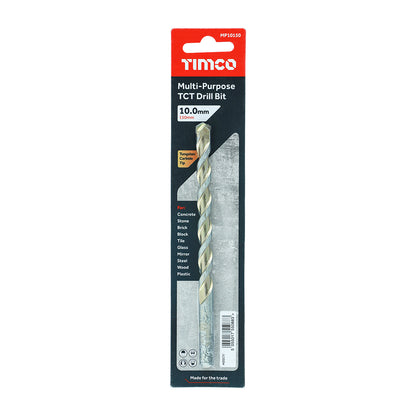 TIMCO TCT Multi-Purpose Drill Bits - 10.0 x 150 - Image