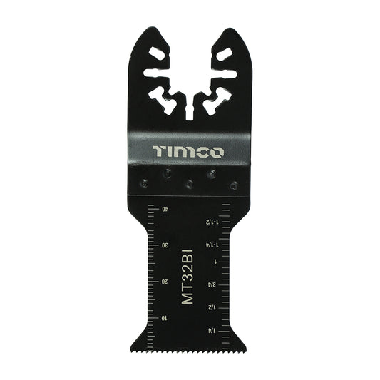 TIMCO Multi-Tool Fine Cut Blade For Wood/Metal Bi-Metal - 32mm - Image