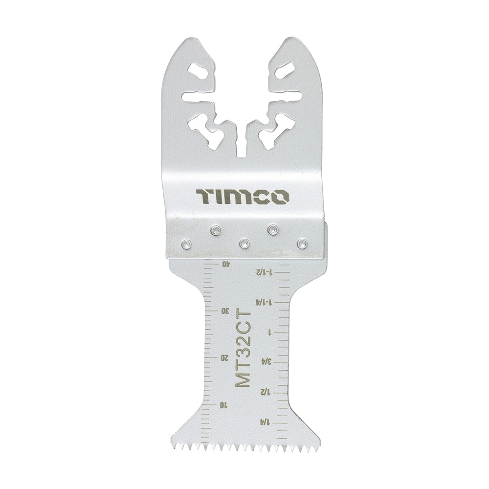 TIMCO Multi-Tool Coarse Cut Blade For Wood Carbon Steel - 32mm - Image