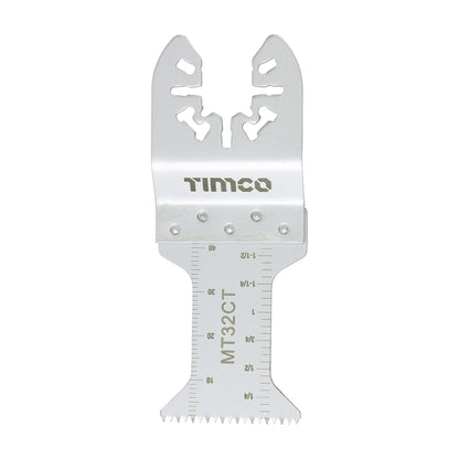 TIMCO Multi-Tool Coarse Cut Blade For Wood Carbon Steel - 32mm - Image