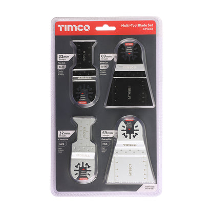 TIMCO Multi-Tool Sets 4 Piece Set - Mixed - Image