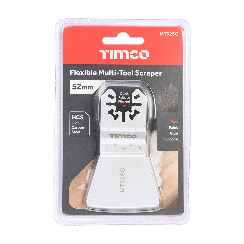 TIMCO Multi-Tool Flexible Scraper Blade - 52mm - Image