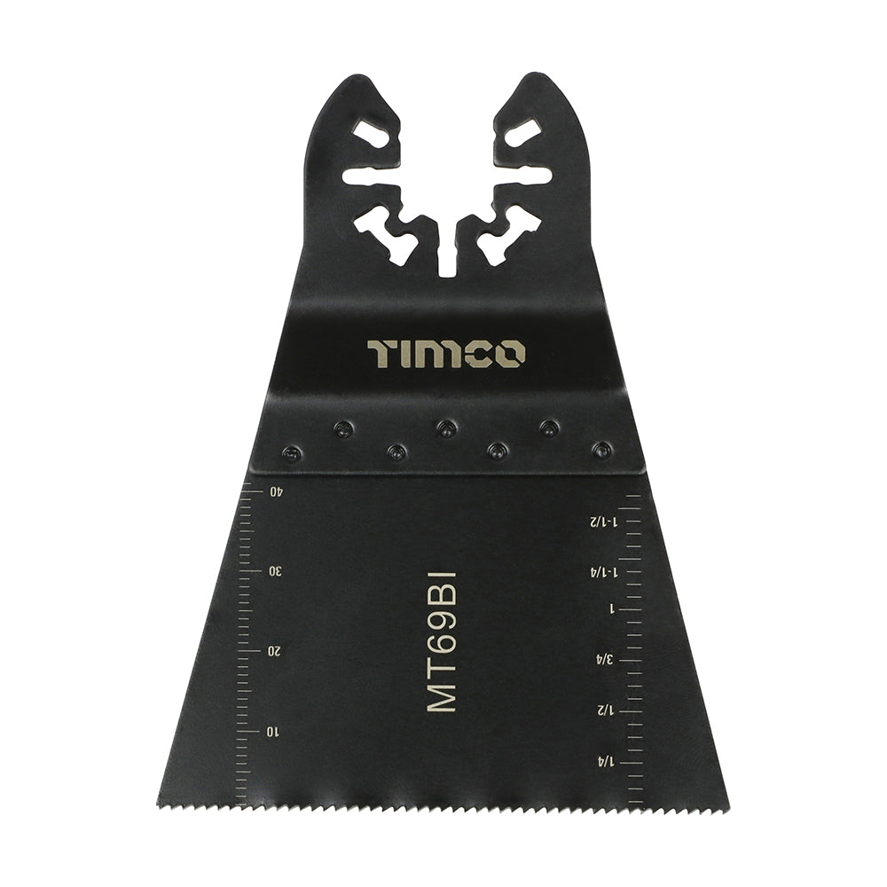 TIMCO Multi-Tool Fine Cut Blade For Wood/Metal Bi-Metal - 69mm - Image