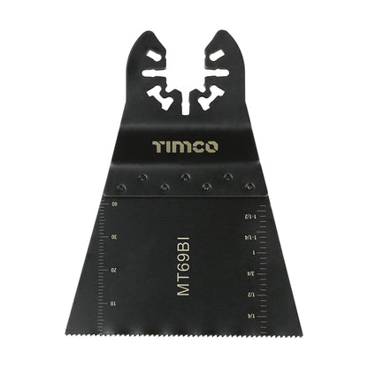 TIMCO Multi-Tool Fine Cut Blade For Wood/Metal Bi-Metal - 69mm - Image