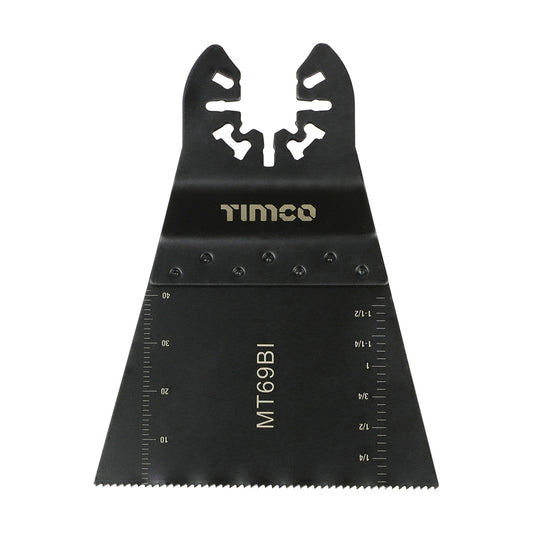 TIMCO Multi-Tool Fine Cut Blade For Wood/Metal Bi-Metal - 69mm - Image