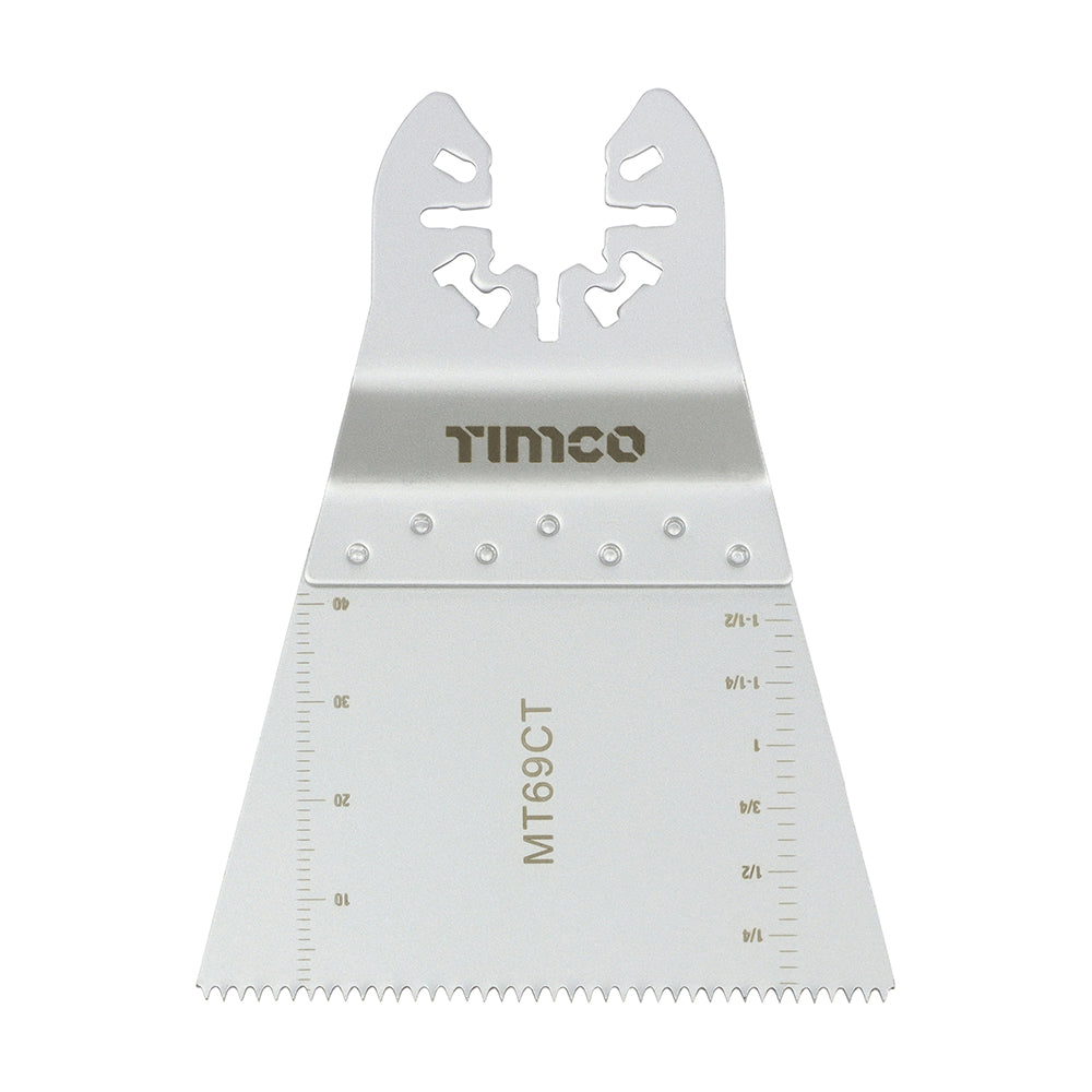 TIMCO Multi-Tool Coarse Cut Blade For Wood Carbon Steel - 69mm - Image
