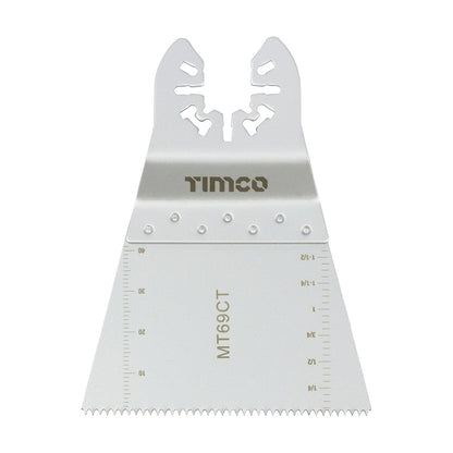 TIMCO Multi-Tool Coarse Cut Blade For Wood Carbon Steel - 69mm - Image