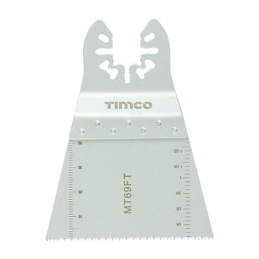 TIMCO Multi-Tool Fine Cut Blade For Wood Carbon Steel - 69mm - Image