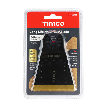 TIMCO Longlife MTool Blade Straight - 69mm - Image