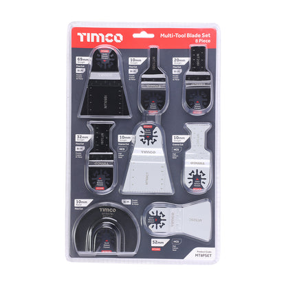 TIMCO Multi-Tool Sets 8 Piece Set - Mixed - Image