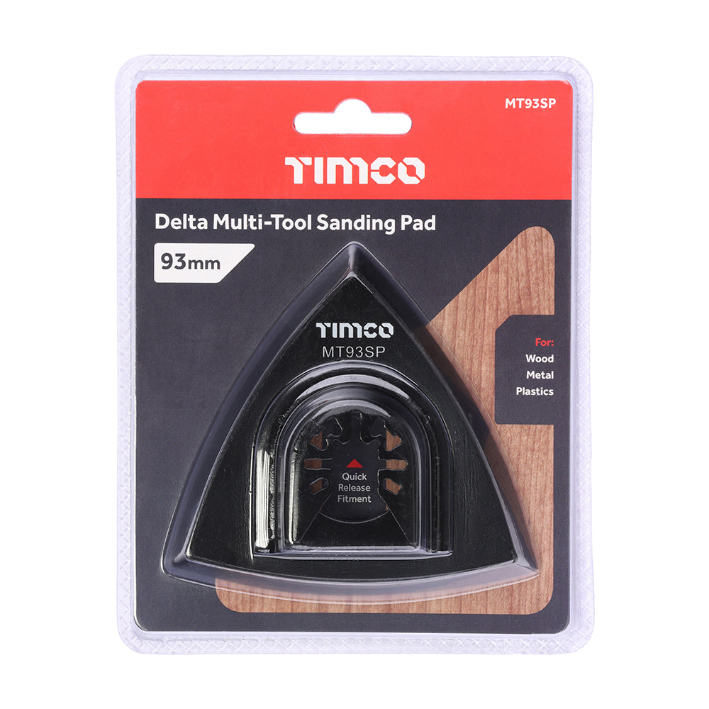 TIMCO Multi-Tool Delta Sanding Pad - 93mm - Image