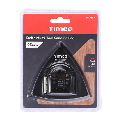 TIMCO Multi-Tool Delta Sanding Pad - 93mm - Image
