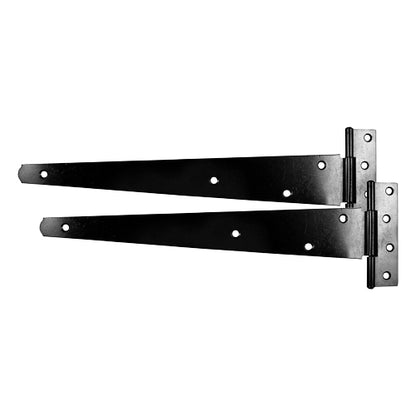TIMCO Medium Tee Hinges Black - 10" - Image