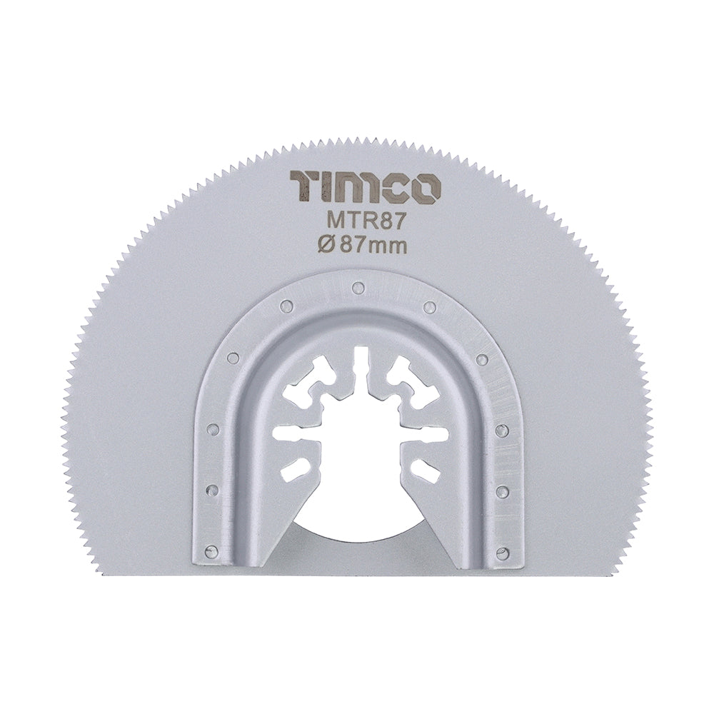 TIMCO Multi-Tool Radial Blade For Wood Carbon Steel - Dia. 87mm - Image