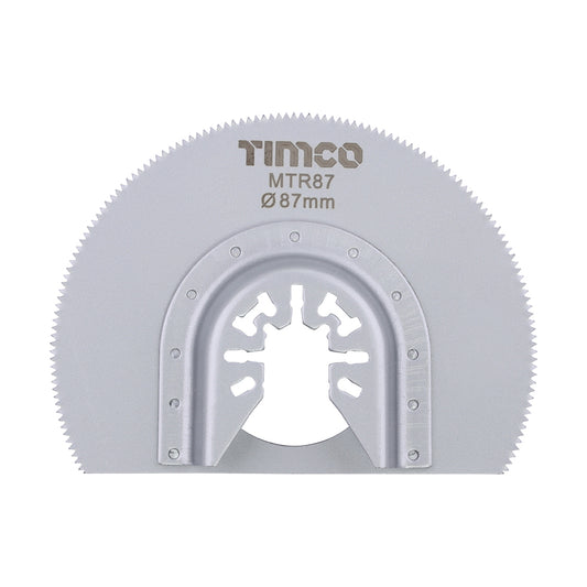 TIMCO Multi-Tool Radial Blade For Wood Carbon Steel - Dia. 87mm - Image